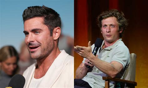 Zac Efron and Jeremy Allen White on going nude in The Iron。